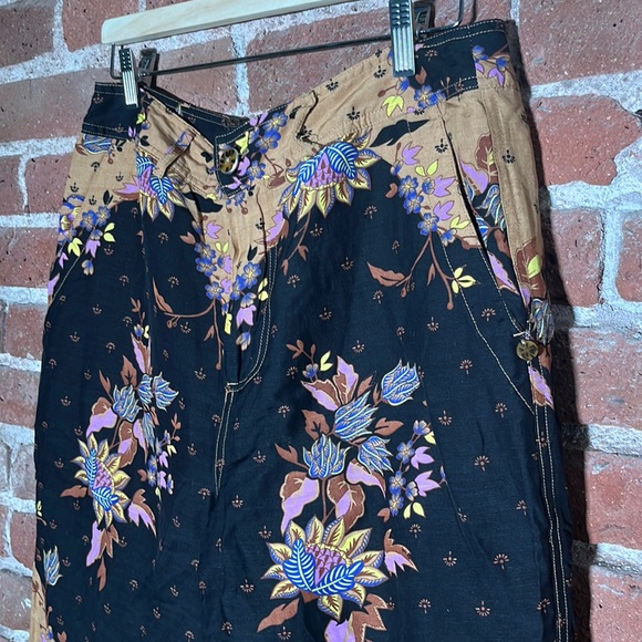 SCOTCH & SODA straight pants with floral pattern - Picture 1 of 8